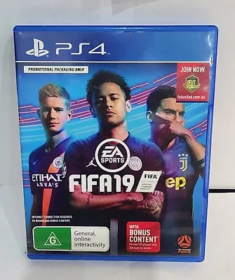 FIFA 19 (PlayStation 4 PS4) • $12