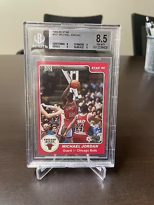 1984-85 Michael Jordan Star RC #101... Graded BGS 8.5 NM-MT High SUBS! 🔥💰 • $29500