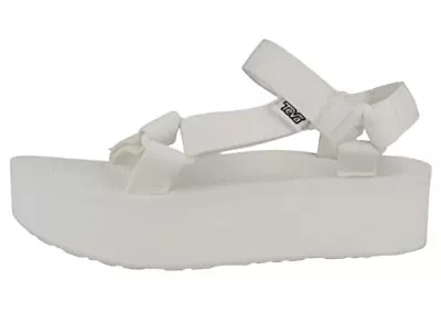Teva Platform Universal Textile Straps Sandals Flat Shoes Hook-and-loop 10 GRC  • $50