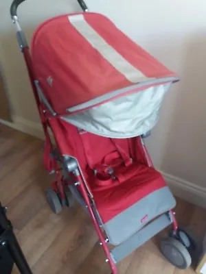Maclaren Xt Stroller Rose With Accessories Excellent Used Condition  • £99