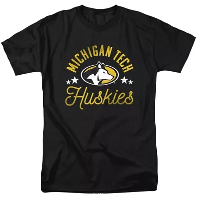 Michigan Tech University Adult T-Shirt Huskies Black S-5XL • $22.99