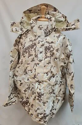 NEW Rare Italian Army Issue ECWCS Vegetato Desert Camo Goretex Jacket Size 54 • £169.95