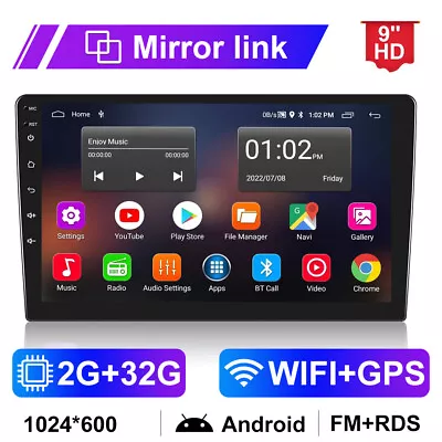 2G+32G Android 13 Double 2 Din Car Stereo Radio Bluetooth Head Unit GPS WIFI RDS • $99.99
