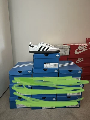 $300 • Buy Size 5- Adidas Samba OG White Black Gum - B75806