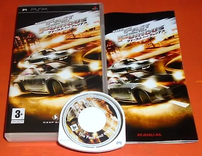 The Fast And The Furious: Tokyo Drift (Sony PSP 2007) - Complete With Manual • £14.97