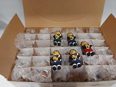 LEONARDO Scottish Mini Tartan Teddy Bears Figures Box Of 36 Wedding Favours • £75