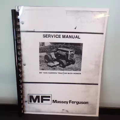Massey Ferguson MF1655 MF1855 Tractor Operators Manual 1448-782-M1 (06/1977) 43p • $19.95