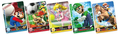 $2.06 • Buy Super Mario Amiibo Cards Sports Superstars Works On Nintendo Switch Wii U 3ds