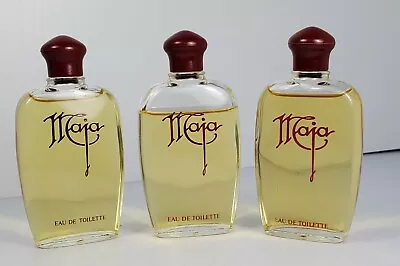 (3) MAJA By Myrurgia Eau De Toilette 1 Oz Each **VINTAGE RARE ORIGINAL *PLS READ • $20.99