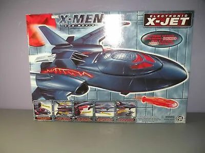 X-Men The Movie Electronic X-Jet Blackbird Toy Biz 2000 NIB NEW SEALED • $379