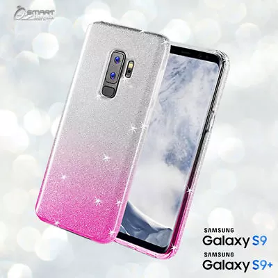 Gradient Glitter Bling TPU Jelly Gel Case Cover For Samsung Galaxy S9 / S9 Plus • $5.99