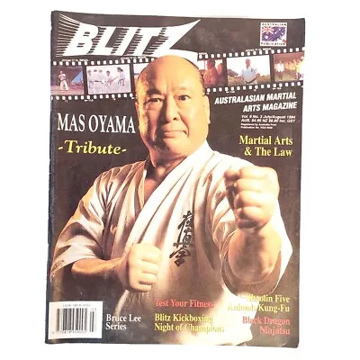 Martial Arts Blitz Magazine Volume 8 # 3 | MAS OYAMA | Poster Inside  • $13.04
