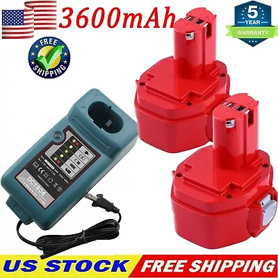 Updated 14.4V Ni-MH Battery For Makita 1220 12221235 1234 1233 Or DC1804 Charger • $18