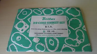 £12.99 • Buy Vintage Classic Original Bsa B31-b32 Alloy Head / Barrel   De-coke Set Britax 