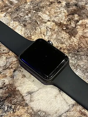Apple Watch Series 2 42mm Stainless Steel Black Smart Watch - (MP4A2LL/A) • $89.99