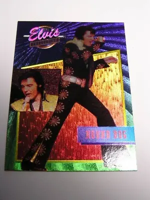 ELVIS PRESLEY 1992 River Group #2 Hound Dog Dufex  Card #31 Of 40 • $15