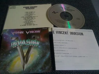 Vinnie Vincent Invasion KISS / All Systems Go / JAPAN LTD CD  • $22.99