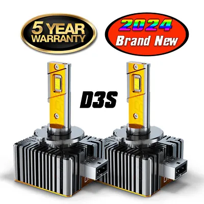 D3S D3R LED Headlight Bulb Kit For Cadillac Escalade 2007-2014 Hi Low Beam 35W • $53.98