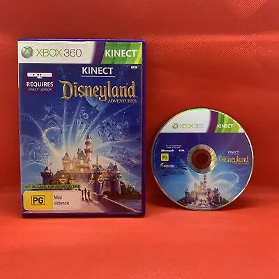 Mint Disc Xbox 360 Kinect Disneyland Adventures Free Postage • $10.40