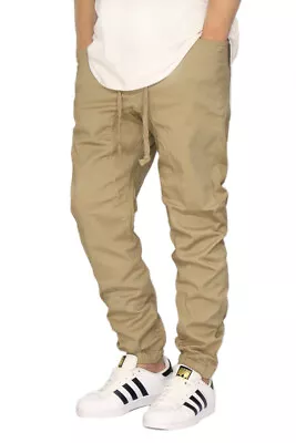 Men's Twill Drop Crotch Jogger Pants S-5xl Victorious 14 Colors *free Shipping • $31.95