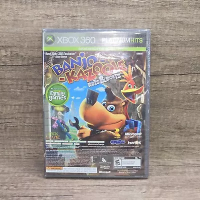 Banjo-Kazooie Nuts & Bolts Viva Pinata Platinum Hits (Xbox 360 2010) New Sealed • $19.99