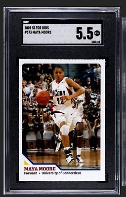 2008 Sports Illustrated For Kids #373 Maya Moore UConn Basketball SI SGC5.5 EX+ • $77