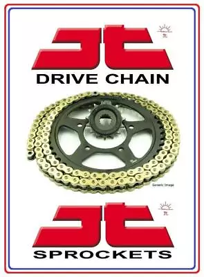 Honda XL1000 V Varadero 99-13 JT Z3 Super-HD X-Ring Gold Chain + Quiet Sprockets • $137.65