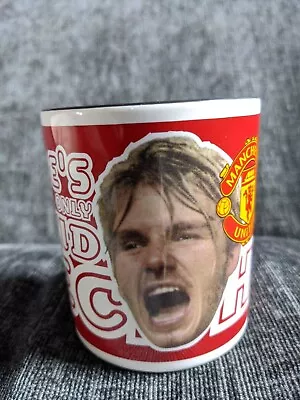 Manchester United Mug There Only One David Beckham • £10