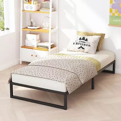 10 Inch Twin Bed Frames Metal Platform Mattress Foundation With Steel Slat S... • $101.10