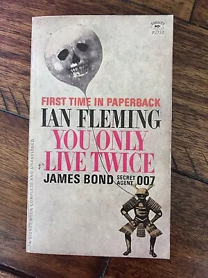 You Only Live Twice Ian Fleming Vtg James Bond 007 PB July 1964 • $6