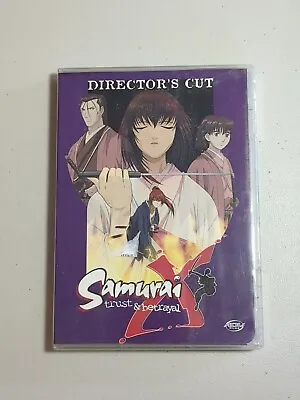 Samurai X - Trust & Betrayal: Directors Cut (Anime DVD 2003) • $29.75