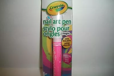 Crayola Nail Art Pen By Fing'rs ~ Shocking Pink • $5.49