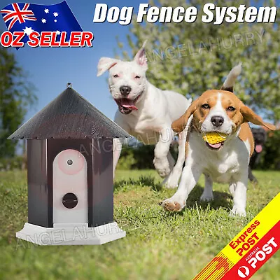 Outdoor Dog Ultrasonic Bark Control Device Stop Barking Sonic Pet Silencer NEW • $23.99