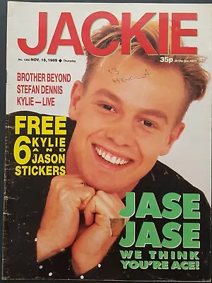 Jackie Magazine 18 November 1989 - Jason Donovan Kylie Minogue Ione Skye • £13.90