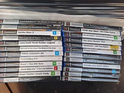 $10 Each - Playstation 2 Games - Pick Your Game - Bulk Discount Available  • $10