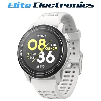 Coros PACE 3 GPS Sport Watch Silicone - White • $389