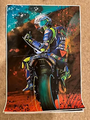 Valentino Rossi No 46  Poster / Canvas Art Work • £10