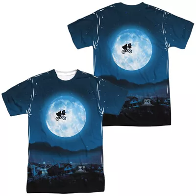 E.T. The Extra Terrestrial  Across The Moon  T-Shirt Or Sleeveless Tank • $37.19