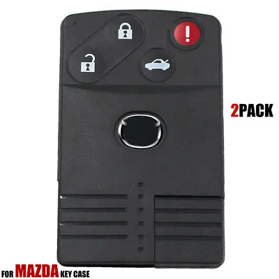 Smart Card Remote Key Shell For MAZDA 5 6 CX-7 CX-9 RX8 Miata Replace 4 BTN • $24.84