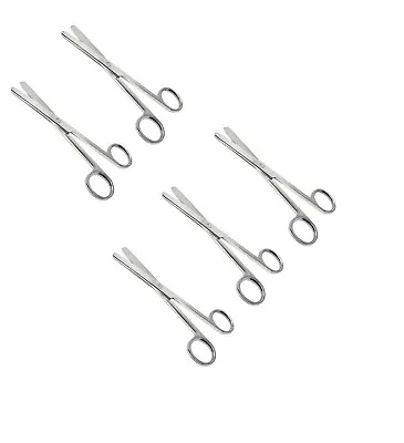 5 PC Operating Scissors  5.5  Straight Tip Blunt Blunt Surgical Instruments • $8.31
