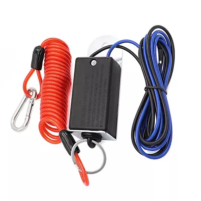 Electric Breakaway Switch Coiled Cable Fit For Trailer Towing Caravan Acc • $25.15