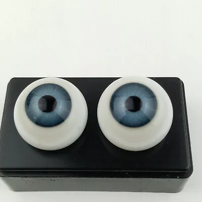 £35 • Buy Antique Glass Paperweight Eyes, Doll Eyes, Blue, 22 Mm, 0.88 , 1930s, Germany