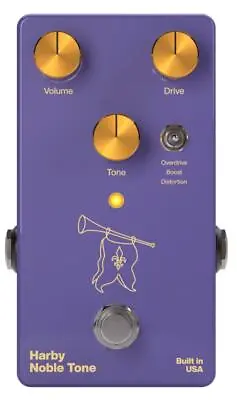 Harby Pedals Noble Tone Overdrive • $169