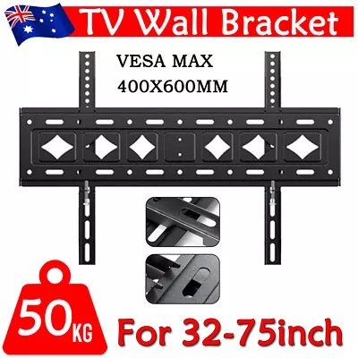 $0.10 • Buy TV Wall Bracket Mount For 32 36 40 42 50 55 60 65 Up To 75  Inch LCD LED QLED AU
