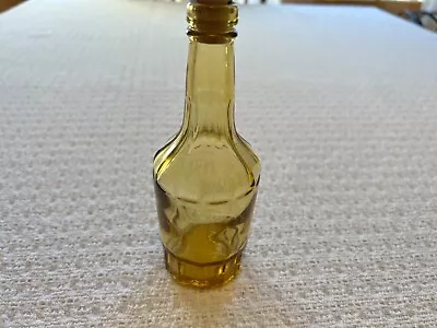 Wheaton Ribbed Paneled Amber Reproduction Medicine/Bitters Bottle 6  Tall • $8.50