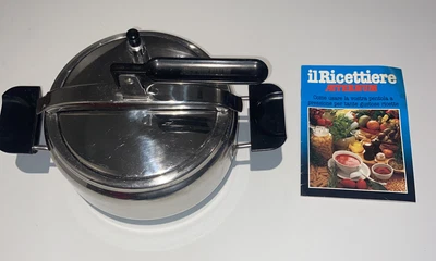 $59.99 • Buy Aeternum INOX 18/10 Stainless Steel Pressure Cooker Made In Italy 0691 🇮🇹