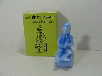 Vintage Mosser  1982 Glass Clown Alley The Performer Figurine  Von  • $10