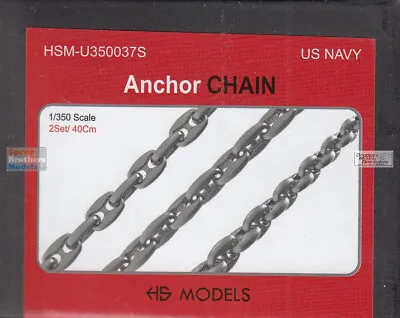 HSMU350037U 1:350 HS Models US Navy Anchor Chain • $23.69