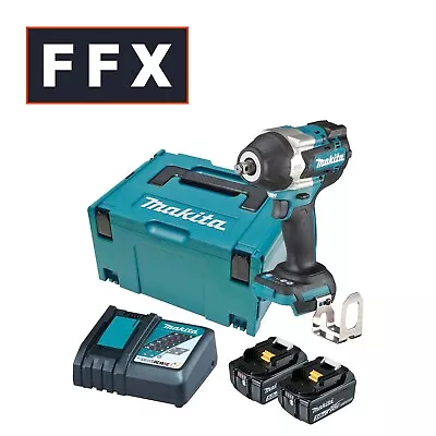 Makita DTW700RTJ 18V 2x5.0Ah Brushless Impact Wrench • £395.43