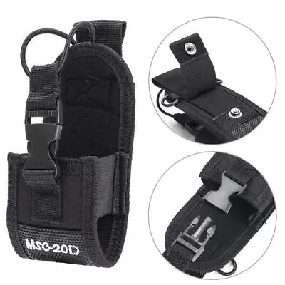 MSC-20D Nylon Pouch Bag Holster Carry Case For BaoFeng UV-5R UV-9R Radio • £6.36